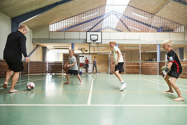 badning ved stranden skiveren