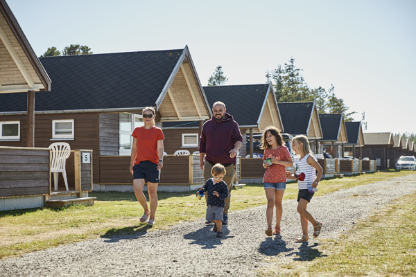 badning ved stranden skiveren