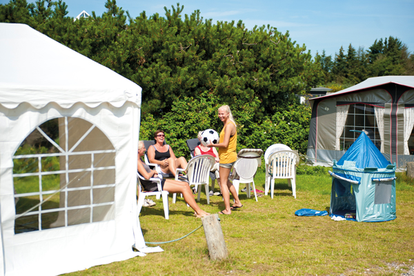 Skiveren camping pinse familiepakke